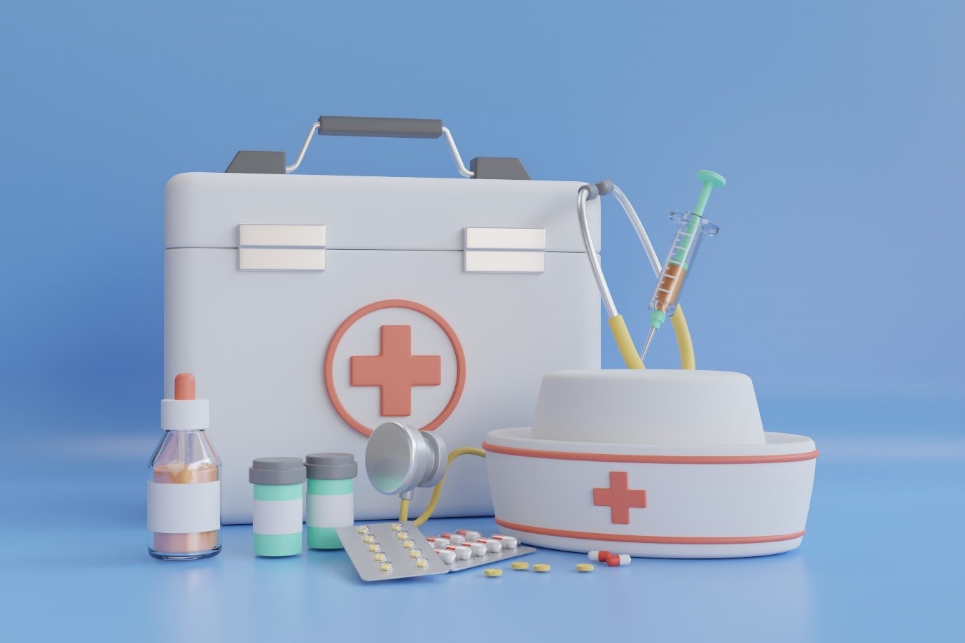 What Should be in a First Aid Kit at Work - Britannia School of Healthcare